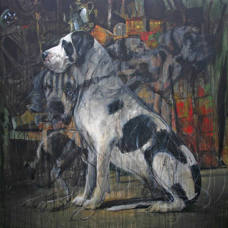 Le chien de l'antiquaire (Hudson) - Obra - Retrats - David Casals